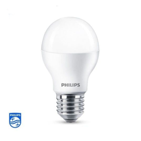 Philips – LED Bulb Essential 9W: 9W – 220–240V AC – Ánh sáng trắng / vàng ấm.