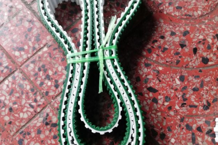 Dây curoa PU màu xanh