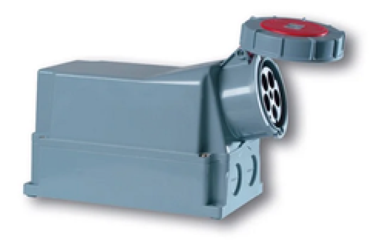 Ổ cắm gắn nổi loại kín nước (IP67) PCE F143 - 6/ F144 - 6/ F145 - 6