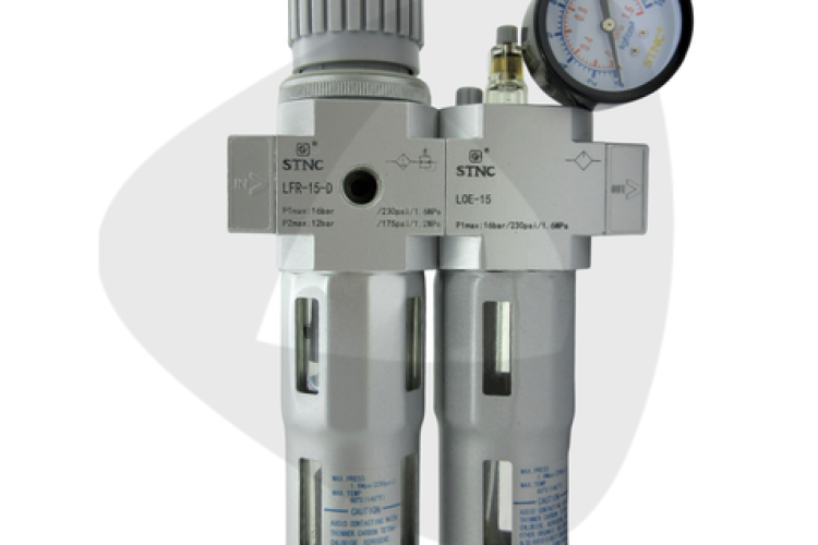 Bộ lọc đôi khí nén STNC kiểu Festo LFC