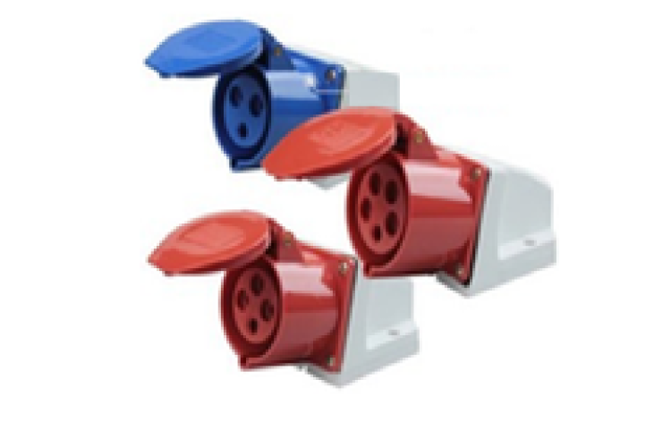 Ổ nổi công nghiệp không kín nước IP44 - 5F-4F-3F-16A/ 32A