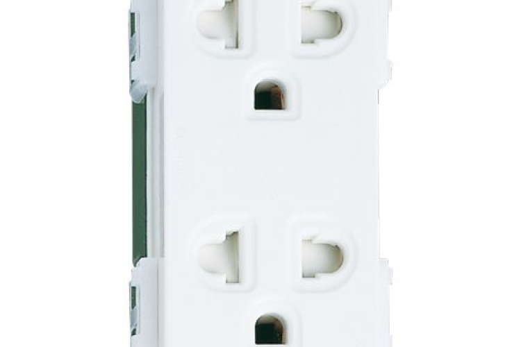 Panasonic WEV157207MYH – Ổ cắm đôi đa năng 2 chấu